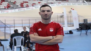 Milli bisikletçi Ramazan Yılmaz, UCI Pist Bisikleti Uluslar Kupasında kürsüye çıkmayı hedefliyor