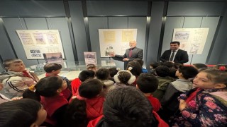 Minik ziyaretçiler Maziden İstikbale Asırlık Şifa yolculuğu yaptı