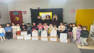 Miniklerden ihtiyaç sahibi ailelere yardım eli
