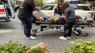 Motosiklet ile bisiklet çarpıştı: 2 yaralı
