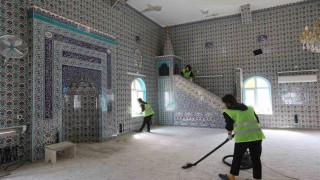 Muğla Büyükşehir Belediyesinden camilerde bayram temizliği