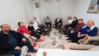 Muğla Valisi Akbıyık Şehit Piyade Er Osman Karanın ailesine iftarda konuk oldu