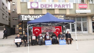 Muşta annelerin evlat nöbeti devam ediyor