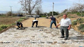 Nazilli Belediyesi Güzelköy Mahallesindeki yol yapım çalışmasını tamamladı