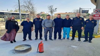 Nazilli Devlet Hastanesinde yangın güvenliği eğitimi gerçekleştirildi
