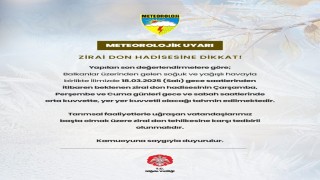 Niğdede bu gece zirai don uyarısı