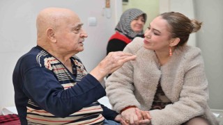 Nurcan Zeyrekten duygulandıran ziyaret