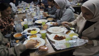 Öğrenci yurtlarında iftar ve sahur menüleri denetlendi