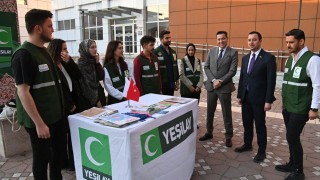 OKÜ’de Bağımlılıkla Mücadele İçin Bilgilendirme Standı Açıldı