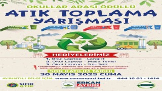 Okullar Arası Ödüllü Atık Toplama Yarışması başladı