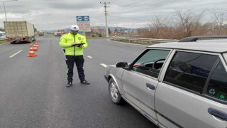 Orduda bir haftada yaklaşık 12 bin araç ve sürücüsü denetlendi