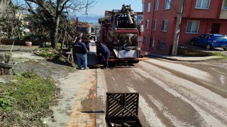 Orduda kanal ve yağmur suyu hatları temizleniyor