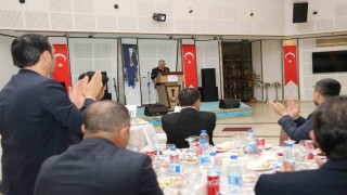 Orgeneral Çardakçı, güvenlik korucularıyla iftarda bir araya geldi
