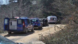 Ormanlık alanda park halindeki kamyonette başından vurulmuş halde bulundu