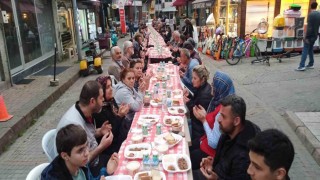 Ortaçesme esnafı iftarda bir araya geldi