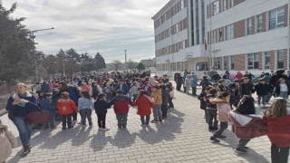 Osmaneli ilkokulunda deprem tatbikatı yapıldı