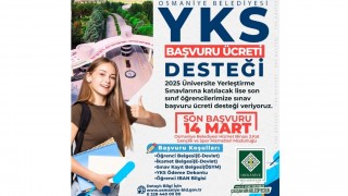 Osmaniye Belediyesi’nden YKS Başvuru Ücreti Desteği!