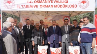 Osmaniye’de 1000 Çiftçiye Ayçiçeği Tohumu Desteği