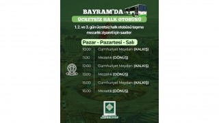 Osmaniye’de Bayramda Ücretsiz Halk Otobüsü Seferleri Düzenlenecek