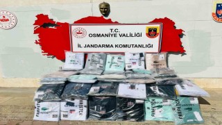 Osmaniyede piyasa değeri 1 milyon lira olan sahte ürün ele geçirildi