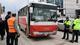 Osmaniye’de Toplu Taşımada “Sesli Anons Sistemi” Denetimi Yapıldı