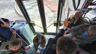 Otobüs şoföründen örnek davranış: Rahatsızlanan yolcuyu hastaneye yetiştirdi