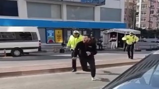 Polis kaçan şahsı yakaladı