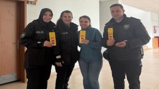 Polis KADES bilgilendirmesi yaptı
