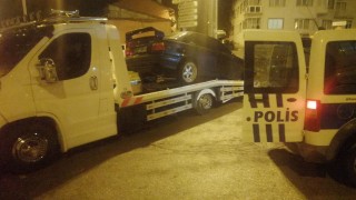 Polisin dur ihtarına uymadı, kaçarken kaza yaptı