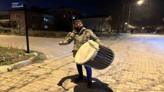 Ramazan davulcularının mesaisi başladı