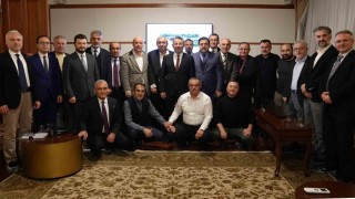Rektör Kırışık, ANKA Düşünce Platformu üyeleriyle bir araya geldi