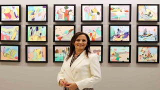 Belgin Akın, SANKO Sanat Galerisi’nde "Var Yok" Sergisini Açtı