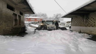Rizede 60 köy yolu ulaşıma kapandı