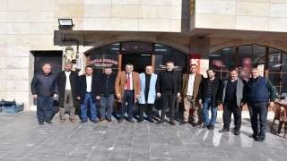 Sadıkoğlu, Eskimalatya esnafıyla bir araya geldi