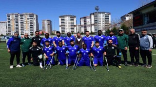 Şahinbey Amputeden 9-0lık farklı galibiyet