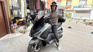 Sahte plaka şüphesi motosiklet sahibini endişelendirdi