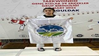 Sakaryalı sporcu Zonguldakta final biletini kaptı