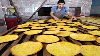 Samsatta geleneksel bayram taplaması yapılmaya başlandı
