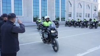Samsunda 11 yeni motosikletli Şahin ekibi göreve başladı