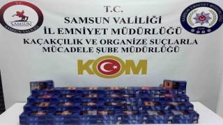 Samsunda 20 bin adet kaçak makaron ele geçirildi