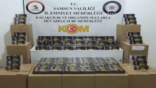 Samsunda 250 bin makaron ele geçirildi