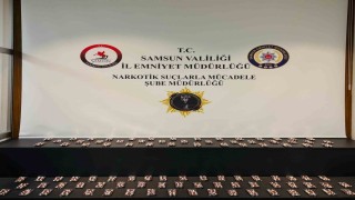 Samsunda 4 bin 66 adet sentetik ecza ele geçirildi