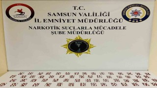 Samsunda 840 adet sentetik ecza ele geçirildi