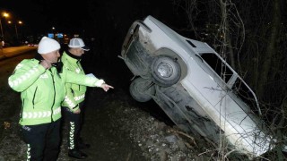 Samsunda trafik kazası: 1 yaralı