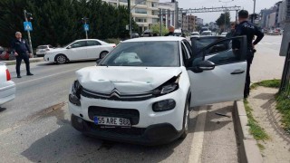 Samsunda trafik kazası: 2 yaralı