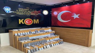 Şanlıurfada 4 milyon TL değerinde kaçak cep telefonu ele geçirildi