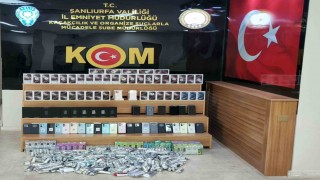 Şanlıurfada 7 milyon TL değerinde kaçak cep telefonu operasyonu: 2 gözaltı