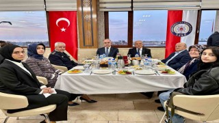 Şehit aileleri ve gaziler iftar yemeğinde buluştu