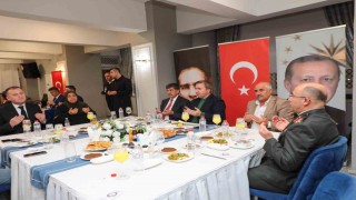 Şehit aileleri ve gaziler onuruna iftar programı düzenlendi