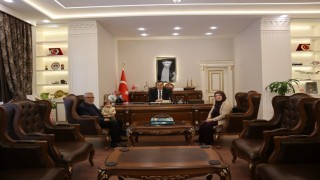 Şehit ailesi, Kaymakam Kargın ile görüştü